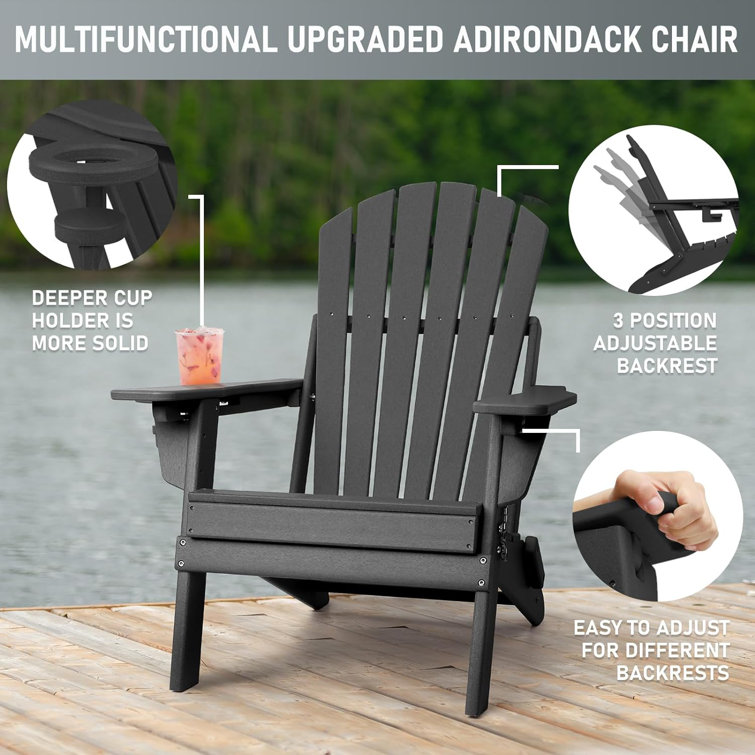 Solid plastic adirondack discount chairs